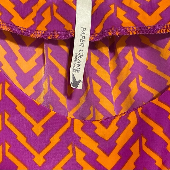 ANTHROPOLOGIE New without Tags Paper Crane Blouse Large - Picture 4 of 4